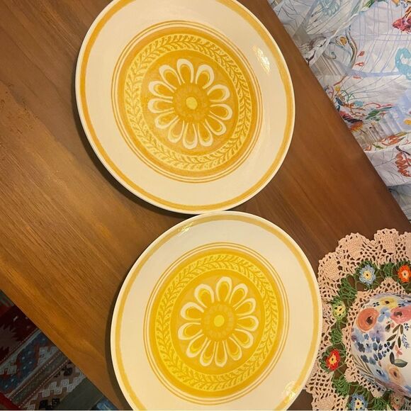Set of 2 Cavalier Stoneware Dinner Plates - Picture 2 of 5